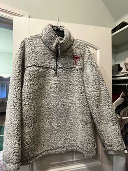Gray Texas Tech pullover