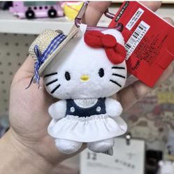 Hello Kitty, Plush Keychain