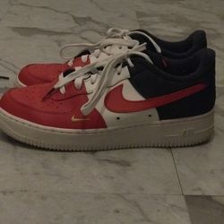  Size 7  Red White And Blue Nikes 