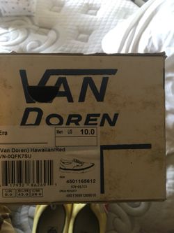 Vans size 10
