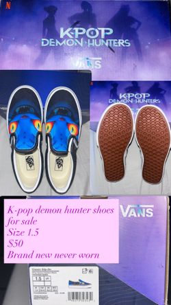 k-pop demon hunter van shoes