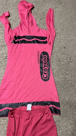 Pink Crayon Costume 