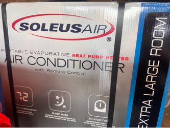 New portable air conditioner, with window kit ac
