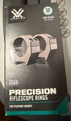 Vortex Precision Riflescope Rings PMR-30-87