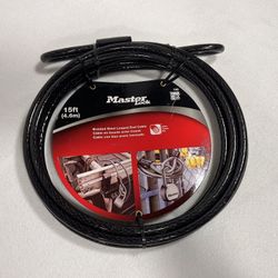 Master lock Braided Steel Looped End Cable