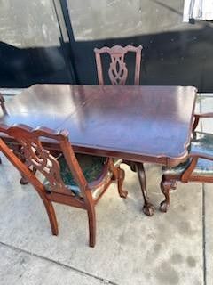 Table And 4 Chairs