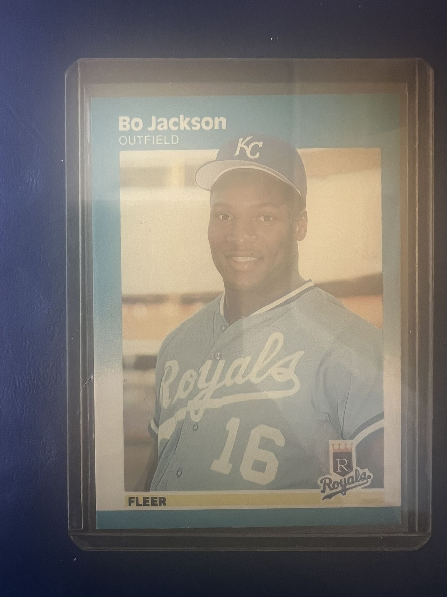 1987 Fleer Baseball Bo Jackson Rookie Card