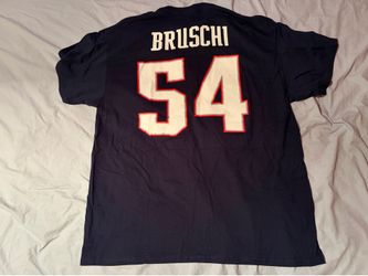 Tedy Bruschi #54 New England Patriots NFL Mitchell & Ness Shirt; Men’s XL