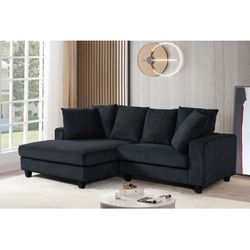 Let Or Right L Sectional Couch 🛋️ Available In Charcoal Gray Light Gray Or Blue Brand New L Sectional Couch 🛋️ 