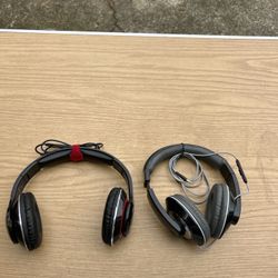 Two Pairs Of Headphones