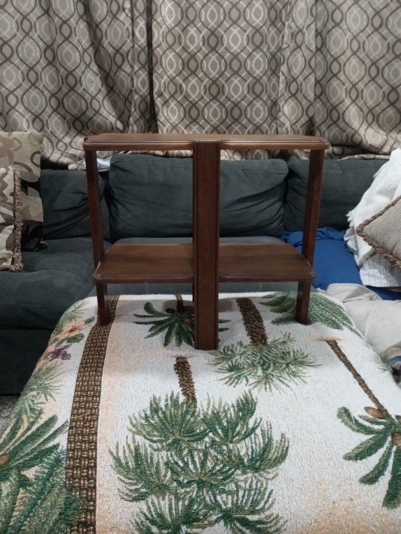 Antique Wood Side Table