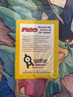 Entei Neo Discovery Pokemon Promo