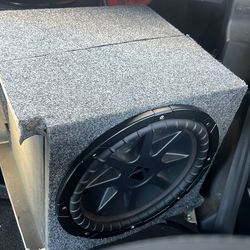KICKER COMPETITION 12 INCH  SUBWOOFER