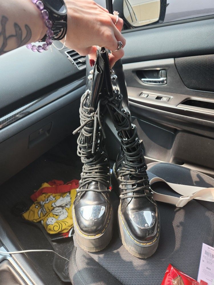 Doc Marten Platform Boots