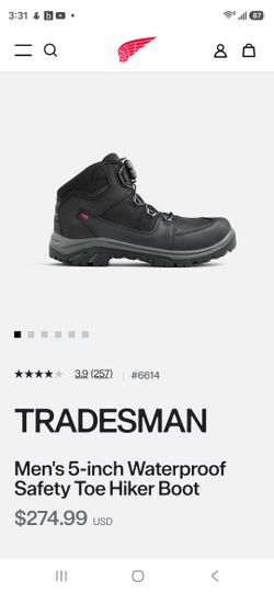 Red Wings Boots New