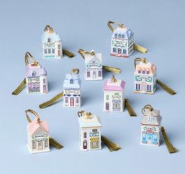 Lenox Spice Village 10-Piece Ornament Set. Get it on time for Christmas!