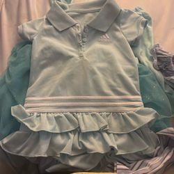 Size 12 Month Adidas Dress And 12 Month Pants Whopper
