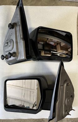 LA Zona Auto Parts 2004 to 2014 Ford F150 Manual Mirrors Espejos Retrovisores Manuales 