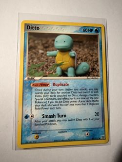Pokemon Ditto card