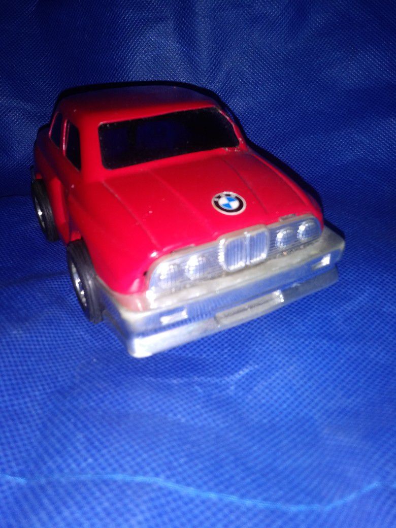 Vintage BMW Friction Tin Toy Car