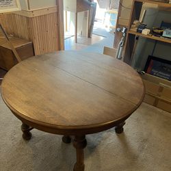 Solid Oak Table