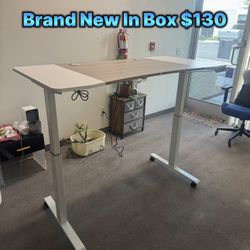 Electric Adjustable Standing Desk Make It Low Or High By A Press Off A Button Brand New Sealed In Box Multiple Available 