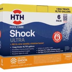 HTH Pool Care Shock Ultra - 6 Packy6¡
