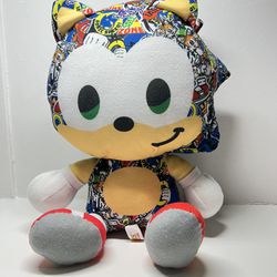 Sonic Plush Doll Large 12” Stuffed Animal SEGA 