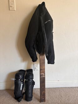 Motorcycle Jacket And Knee Pads