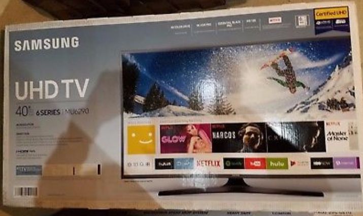 Samsung 6 Series UN40MU6290F - 40" LED Smart TV - 4K UltraHD