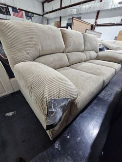 New upholstery plush sofa