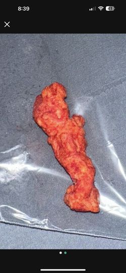 Extra Large Hot Cheeto Pull, Man Praying