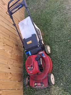 Toro self propelled with bag