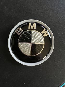 Carbon Fiber bmw emblems