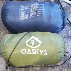 2 OASKY'S SLEEPING BAGS