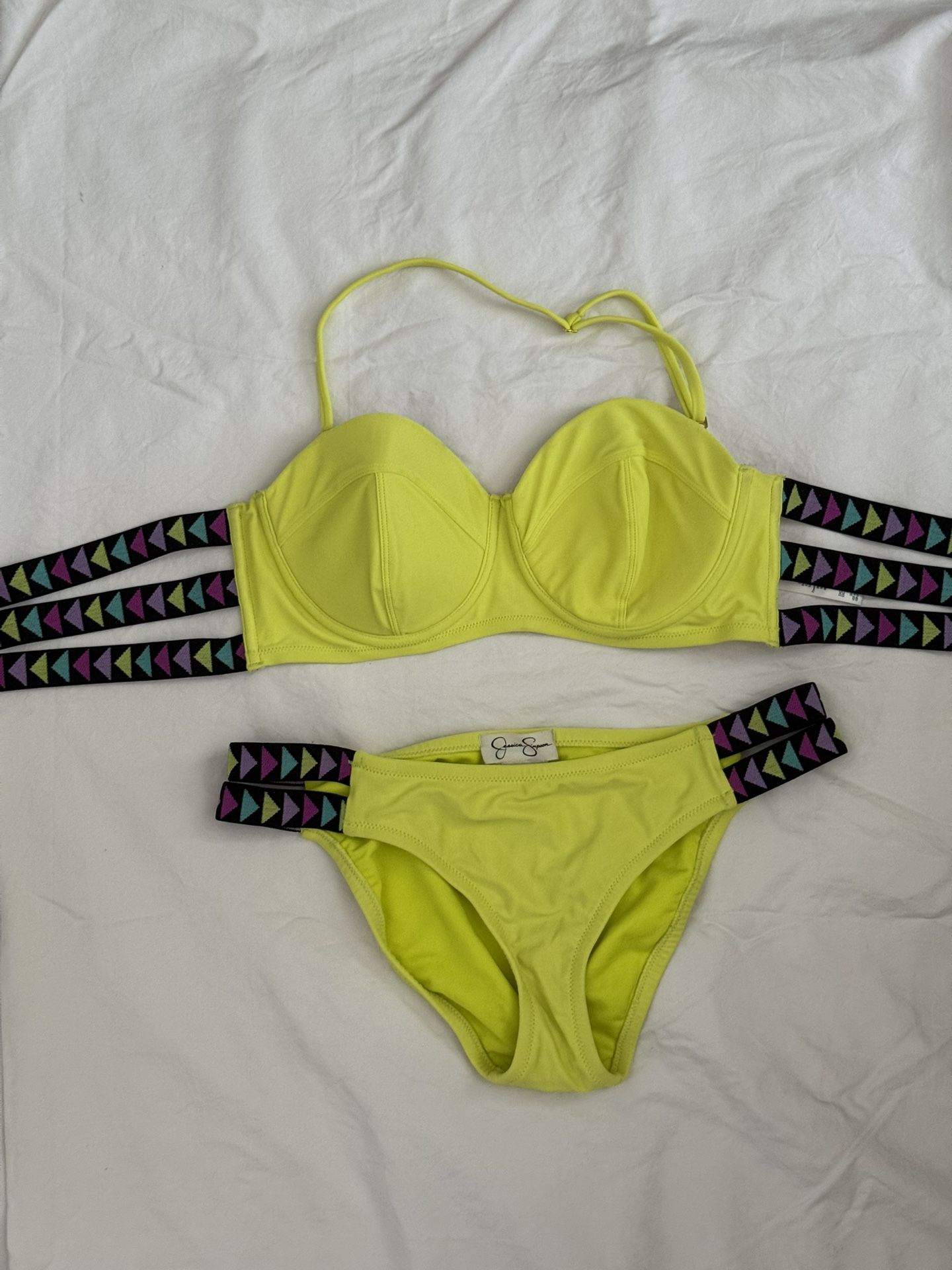 2pc Jessica Simpson Bikini Set Size Large