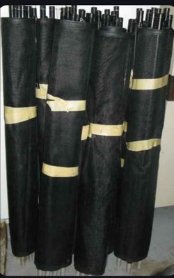 Brand new Black pool fence 120 feet of fence ( only 1 week  old )  only used to pass inspection.