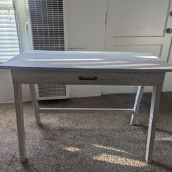Target Writing Desk Off White With Drawer