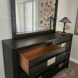 6 Drawer Dresser With Mirror