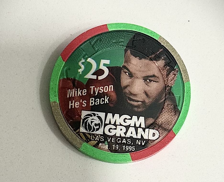 Poker Chip Mike Tyson