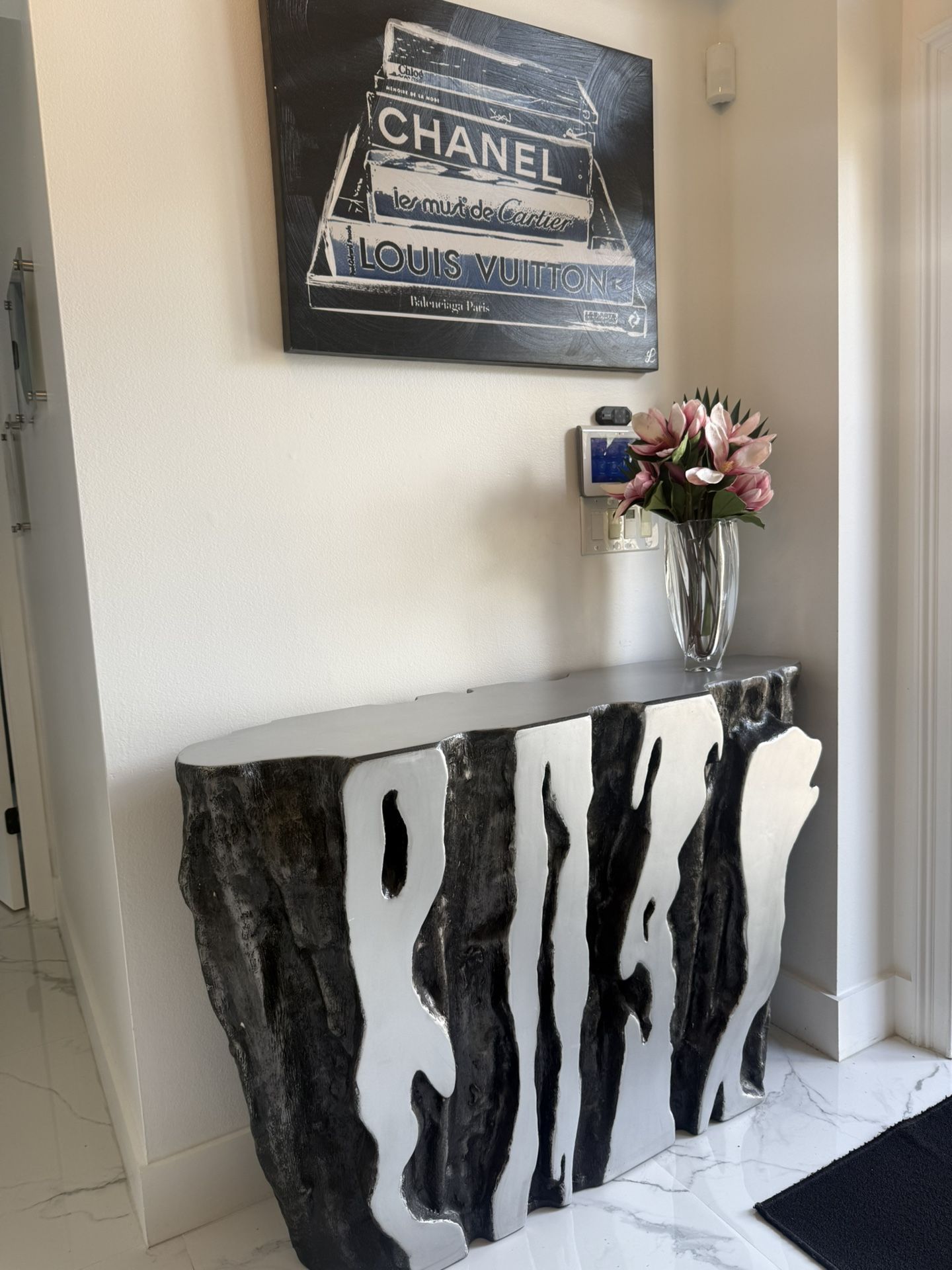 Sequoia Wood Root Entry/Sofa Table - ONE OF A KIND!