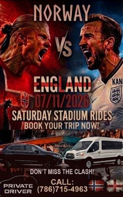 NORWAY VS ENGLAND HARD ROCK STADIUM