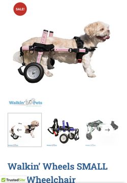 Wheelchair for a small dog