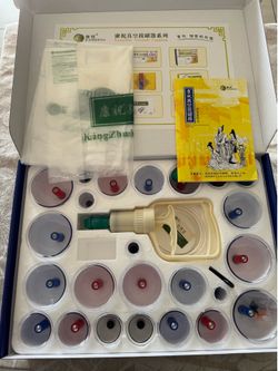 Chinese Therapy Vacuum Cupping Set - new box