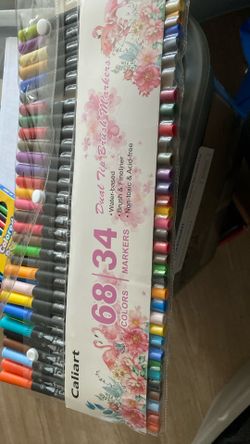 Markers And A Pen In One