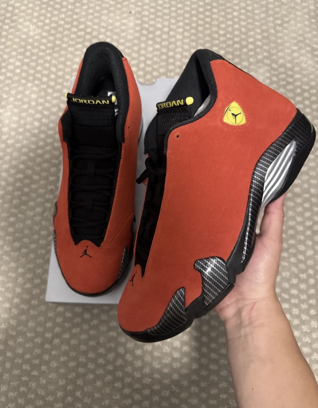 Air Jordan 14 Ferrari Size 10.5 
