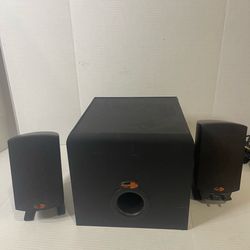 Klipsch ProMedia 2.1 THX® Certified Computer Speaker System Speakers & Subwoofer