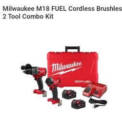 Milwaukee Hammer Driver And Impact Combo New Never Used