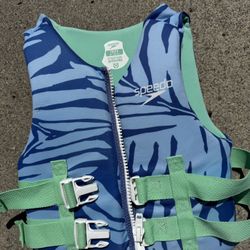 FREE SPEEDO YOUTH LIFE JACKET 50-90#