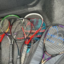 TENNIS RACQUETS -$8 EACH